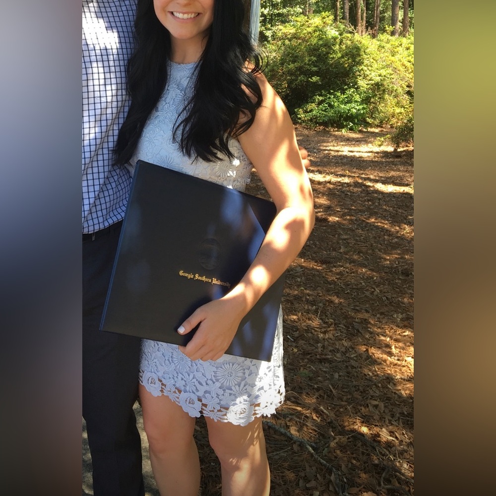 Blue Lulus lace dress short